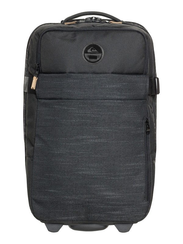 quiksilver, New Horizon 32L Wheeled Cabin Luggage, STRANGER BLACK (kyg0) 0 New Horizon 32L Wheeled Cabin Luggage Black EQYBL03140 Quiksilver
