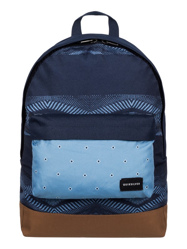 quiksilver, Everyday Poster - Medium Backpack, BP DREAMWEAVER CAPTAINS BLUE (bme6) 0 Everyday Poster - Medium Backpack Blue EQYBP03277 Quiksilver