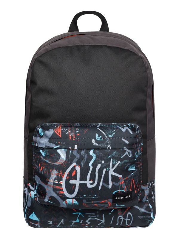 quiksilver, Night Track Print - Medium Backpack, BP HIELINE MEADOWBROOKS (kta7) 0 Night Track Print - Medium Backpack Black EQYBP03278 Quiksilver