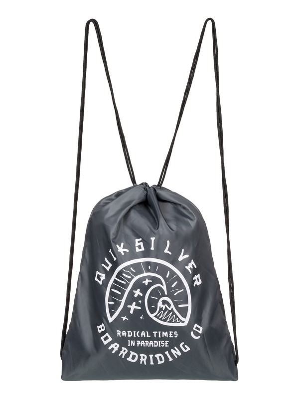 quiksilver, Acai - Sac à dos avec cordon de serrage, STORMY WEATHER (bzj0) 0 Acai - Sac à dos avec cordon de serrage Bleu EQYBP03279 Quiksilver