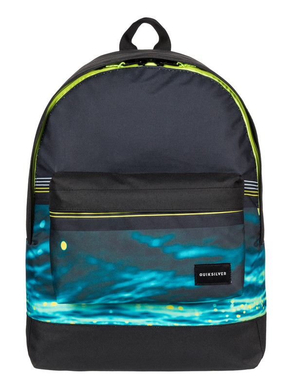 quiksilver, Рюкзак среднего размера Everyday Poster, VIRDIANA GREEN WATER FADE (bfn6) 0 Рюкзак среднего размера Everyday Poster Синий EQYBP03337 Quiksilver