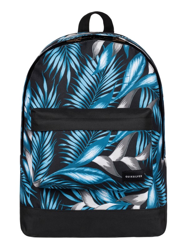 quiksilver, Рюкзак среднего размера Everyday Poster, BONNIE BLUE CLASSIC FLOWER (bjb6) 0 Рюкзак среднего размера Everyday Poster Синий EQYBP03337 Quiksilver