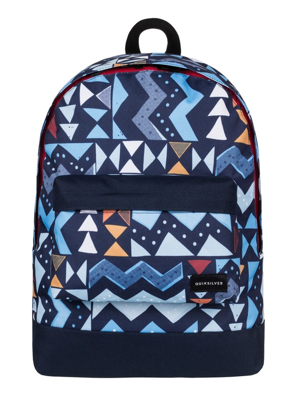 quiksilver, Рюкзак среднего размера Everyday Poster, VALARTA BLUE TRIBAL TETRIS (byh6) 0 Рюкзак среднего размера Everyday Poster Синий EQYBP03337 Quiksilver