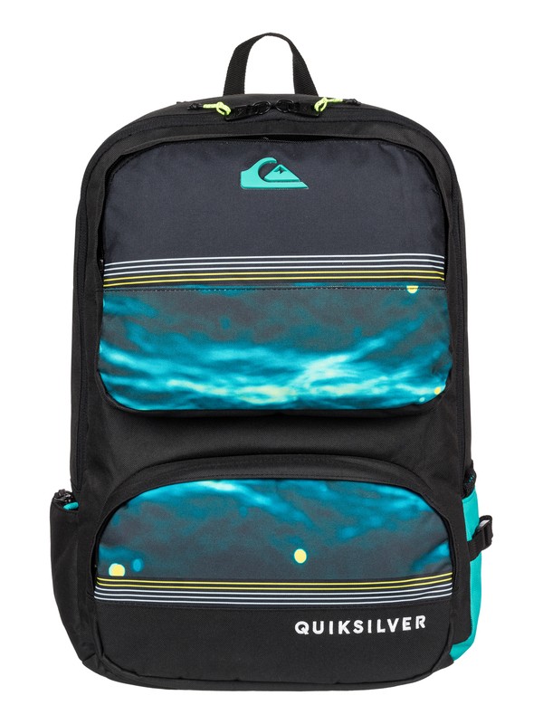 quiksilver, Wedge Medium Backpack, VIRDIANA GREEN WATER FADE (bfn6) 0 Wedge Medium Backpack EQYBP03345 Quiksilver