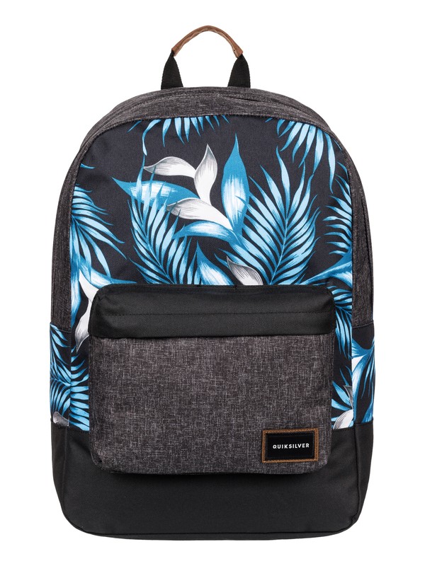 quiksilver, Night Track - Medium Backpack, BONNIE BLUE CLASSIC FLOWER (bjb6) 0 Night Track - Medium Backpack EQYBP03390 Quiksilver