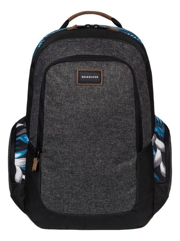 quiksilver, Schoolie - Medium Backpack, BONNIE BLUE CLASSIC FLOWER (bjb6) 0 Schoolie - Medium Backpack EQYBP03391 Quiksilver