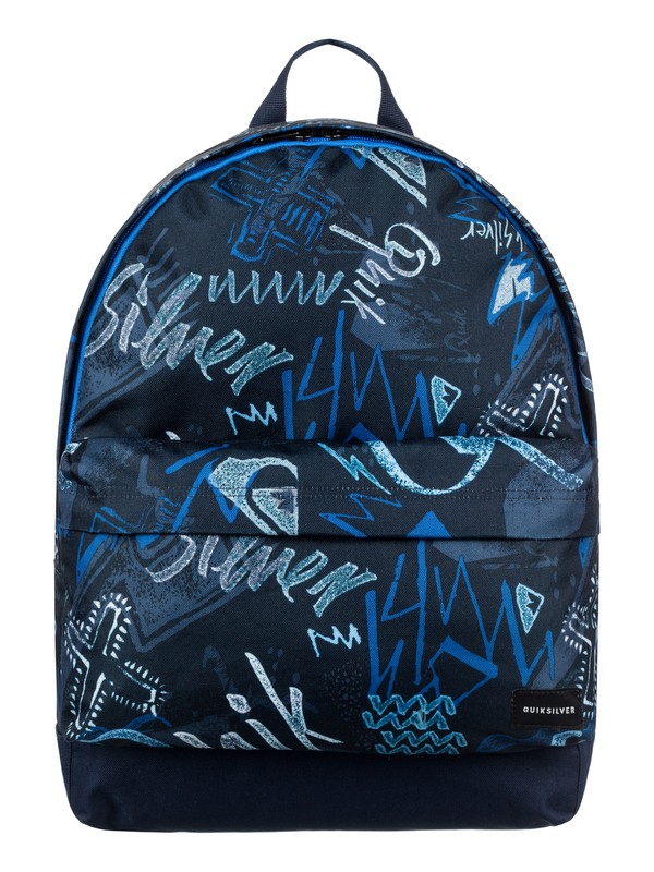 quiksilver, Everyday Poster 25L - Medium Backpack, DARK DENIM THUNDERBOLTS (brq8) 0 Everyday Poster 25L - Medium Backpack Blue EQYBP03406 Quiksilver