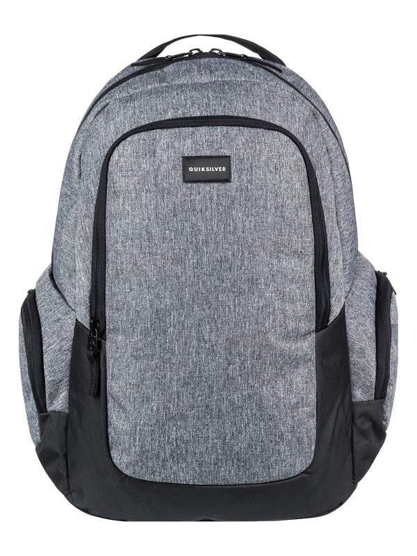 quiksilver, Schoolie 25L - mittelgroßer Rucksack, LIGHT GREY HEATHER (sgrh) 0 Schoolie 25L - mittelgroßer Rucksack Grau EQYBP03418 Quiksilver