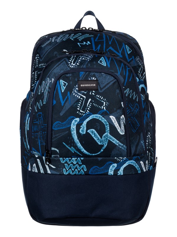 quiksilver, 1969 Special 28L - Medium Backpack, DARK DENIM THUNDERBOLTS (brq8) 0 1969 Special 28L - Medium Backpack Blue EQYBP03424 Quiksilver