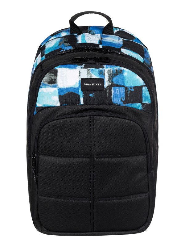 quiksilver, Burst 20L - mittelgroßer Rucksack, TURKISH SEA RESIN CHECK (bqs6) 0 Burst 20L - mittelgroßer Rucksack Blau EQYBP03428 Quiksilver