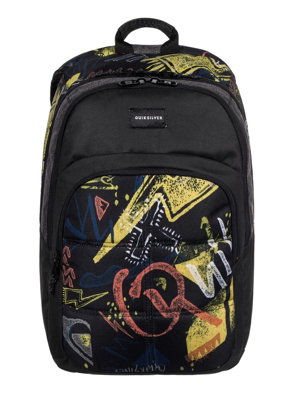 quiksilver, Burst 20L - mittelgroßer Rucksack, BLACK THUNDERBOLTS (kvj7) 0 Burst 20L - mittelgroßer Rucksack Schwarz EQYBP03428 Quiksilver