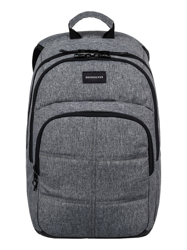 quiksilver, Burst 20L - mittelgroßer Rucksack, LIGHT GREY HEATHER (sgrh) 0 Burst 20L - mittelgroßer Rucksack Grau EQYBP03428 Quiksilver
