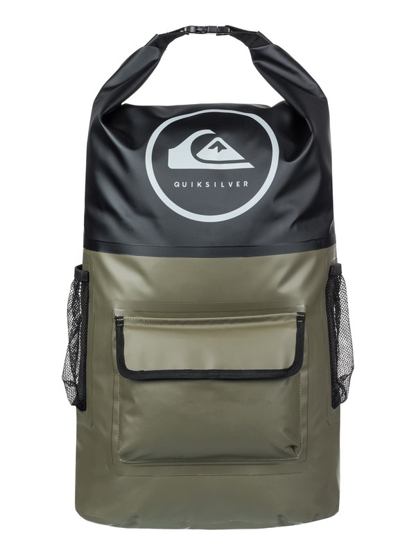 quiksilver, Sea Stash Roll Top Surf Pack, FATIGUE (cre0) 0 Sea Stash Roll Top Surf Pack EQYBP03467 Quiksilver