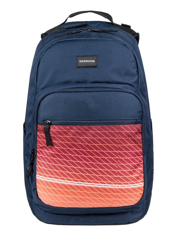 quiksilver, Schoolie Special Medium Backpack, NAVY BLAZER (byj0) 0 Schoolie Special Medium Backpack Blue EQYBP03471 Quiksilver