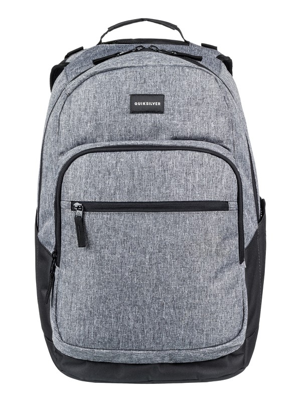 quiksilver, Schoolie Special Medium Backpack, LIGHT GREY HEATHER (sgrh) 0 Schoolie Special Medium Backpack Grey EQYBP03471 Quiksilver