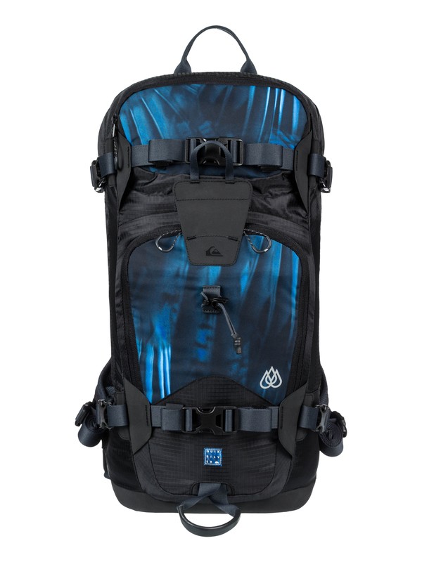 quiksilver, Travis Platinum 24L Medium Snowboard Backpack, DAPHNE BLUE_STELLAR (bqc4) 0 Travis Platinum 24L Medium Snowboard Backpack Blue EQYBP03474 Quiksilver