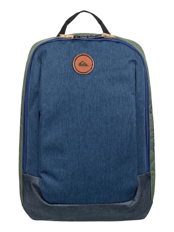 quiksilver, Small Upshot 18L Medium Backpack, MEDIUM GREY HEATHER (kpvh) 0 Small Upshot 18L Medium Backpack Black EQYBP03489 Quiksilver