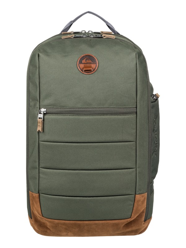 quiksilver, Upshot Plus 25L Medium Backpack, FOREST NIGHT (csn0) 0 Upshot Plus 25L Medium Backpack Brown EQYBP03490 Quiksilver