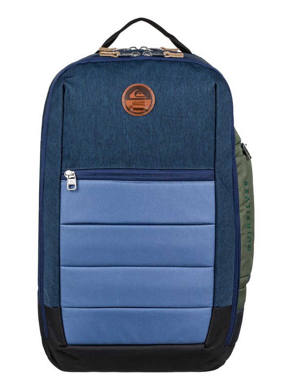 quiksilver, Upshot Plus 25L Medium Backpack, MEDIUM GREY HEATHER (kpvh) 0 Upshot Plus 25L Medium Backpack Black EQYBP03490 Quiksilver