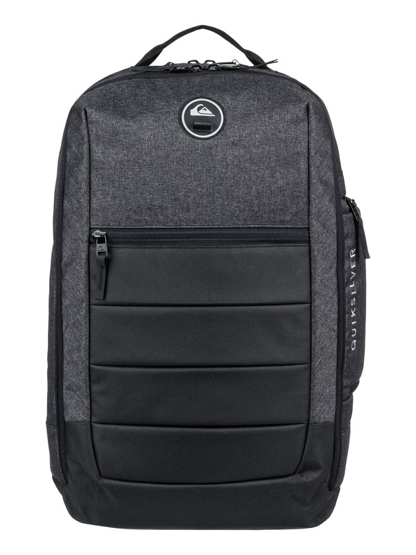 quiksilver, Upshot Plus 25L Medium Backpack, BLACK HEATHER/BLACK (xcck) 0 Upshot Plus 25L Medium Backpack Brown EQYBP03490 Quiksilver