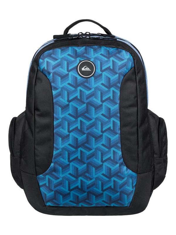 quiksilver, Schoolie 30L - Grand sac à dos, COLLECTIVE BLUE (blg0) 0 Schoolie 30L - Grand sac à dos Bleu EQYBP03498 Quiksilver