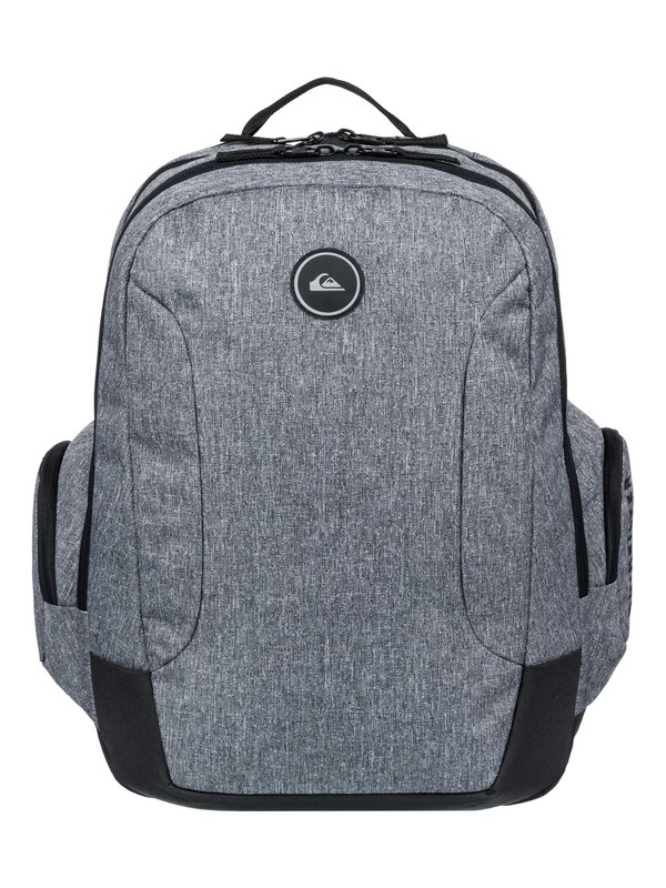 quiksilver, Schoolie 30L - Large Backpack, LIGHT GREY HEATHER (sgrh) 0 Schoolie 30L - Large Backpack Grey EQYBP03498 Quiksilver