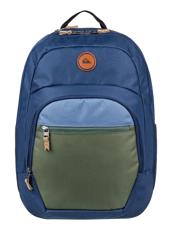 quiksilver, Schoolie Cooler 25L Medium Backpack, MEDIUM GREY HEATHER (kpvh) 0 Schoolie Cooler 25L Medium Backpack Black EQYBP03499 Quiksilver