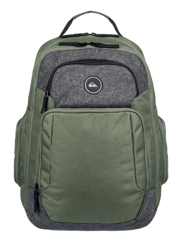 quiksilver, Shutter 28L Large Backpack, THYME (cqy0) 0 Shutter 28L Large Backpack Brown EQYBP03500 Quiksilver