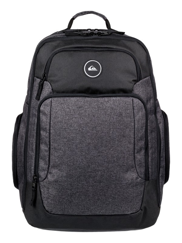 quiksilver, Shutter 28L Large Backpack, BLACK HEATHER/BLACK (xcck) 0 Shutter 28L Large Backpack Brown EQYBP03500 Quiksilver