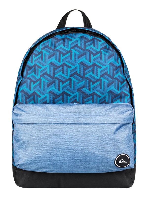 quiksilver, Everyday Poster 25L - Medium Backpack, COLLECTIVE BLUE (blg0) 0 Everyday Poster 25L - Medium Backpack Blue EQYBP03504 Quiksilver
