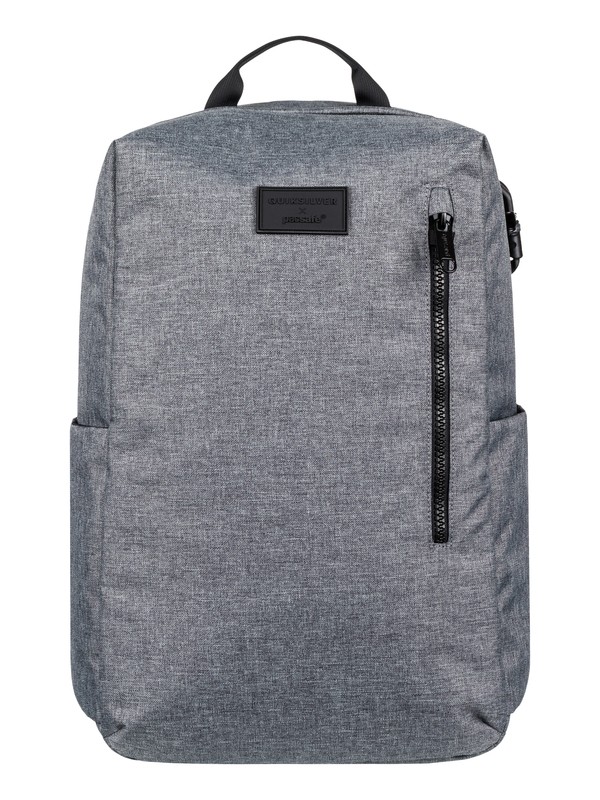 quiksilver, Pacsafe X Quiksilver 25L Anti-Theft Medium Backpack, LIGHT GREY HEATHER (sgrh) 0 Pacsafe X Quiksilver 25L Anti-Theft Medium Backpack Grey EQYBP03507 Quiksilver
