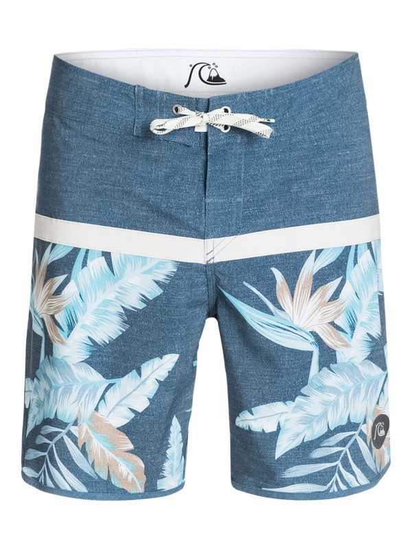 quiksilver, Boardshorts Jungle Juice 18" REPREVE, JUNGLE JUICE SCALLOP DARK DENI (brq6) 0 Boardshorts Jungle Juice 18" REPREVE EQYBS03051 Quiksilver