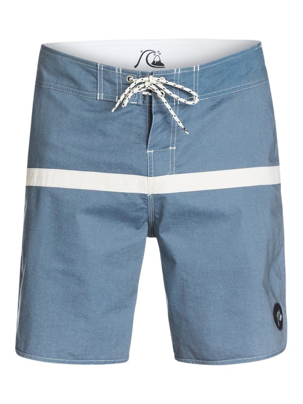 quiksilver, STRIPE SCALLOP U18, DARK DENIM (brq0) 0 STRIPE SCALLOP U18 EQYBS03068 Quiksilver