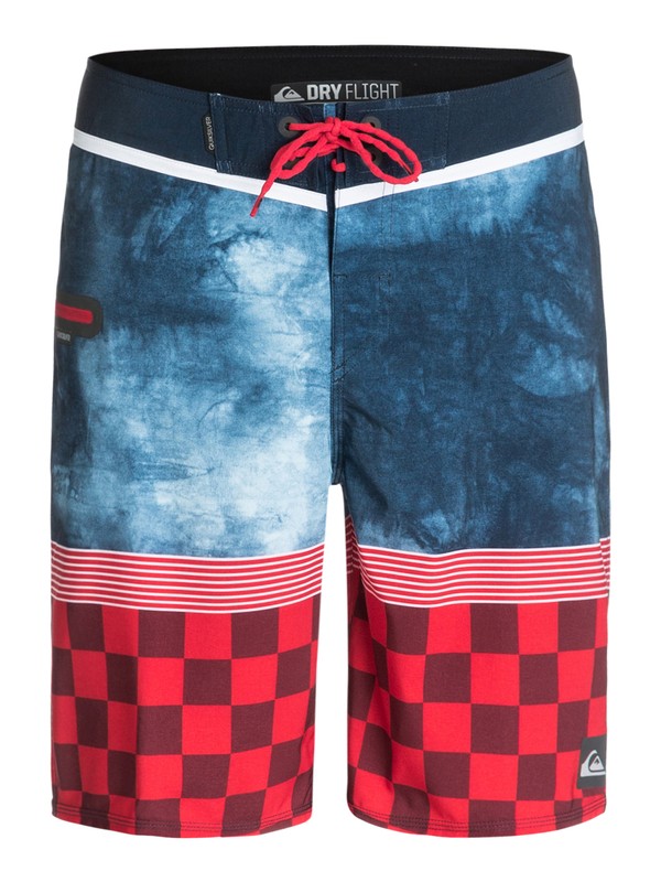 quiksilver, AG47 Check Trip 21" Repreve Boardshorts, AG47 CHECK TRIP NAVY BLAZER (byj6) 0 AG47 Check Trip 21" Repreve Boardshorts EQYBS03139 Quiksilver