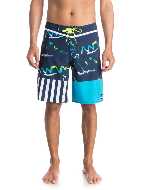 quiksilver, Remix The Mix 20" Boardshorts, REMIX THE MIX HAWAIIAN OCEAN (bmj6) 0 Remix The Mix 20" Boardshorts EQYBS03147 Quiksilver