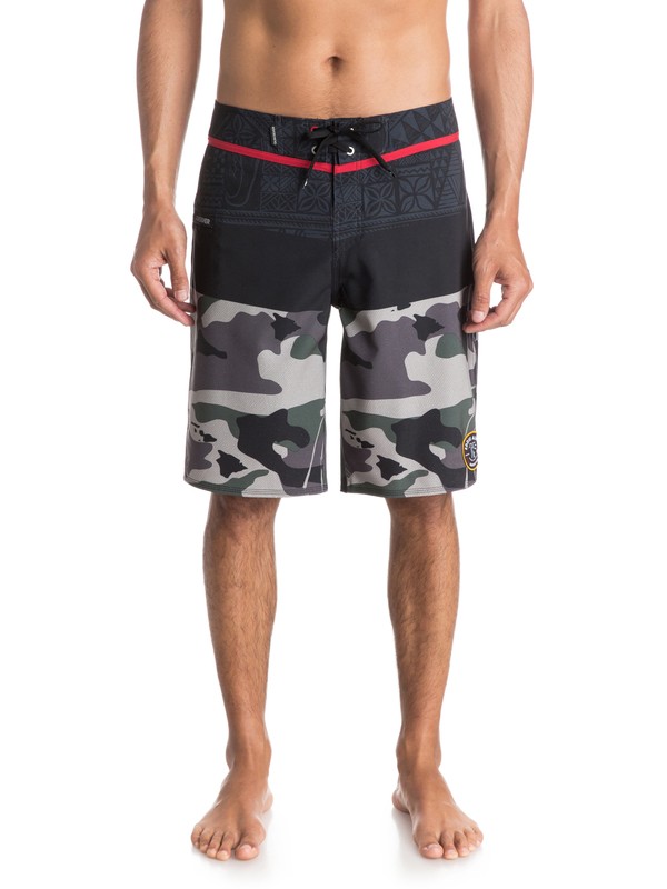 quiksilver, Sunset Eddie 21" Boardshorts, SUNSET EDDIE DARK SHADOW (krp6) 0 Sunset Eddie 21" Boardshorts EQYBS03165 Quiksilver