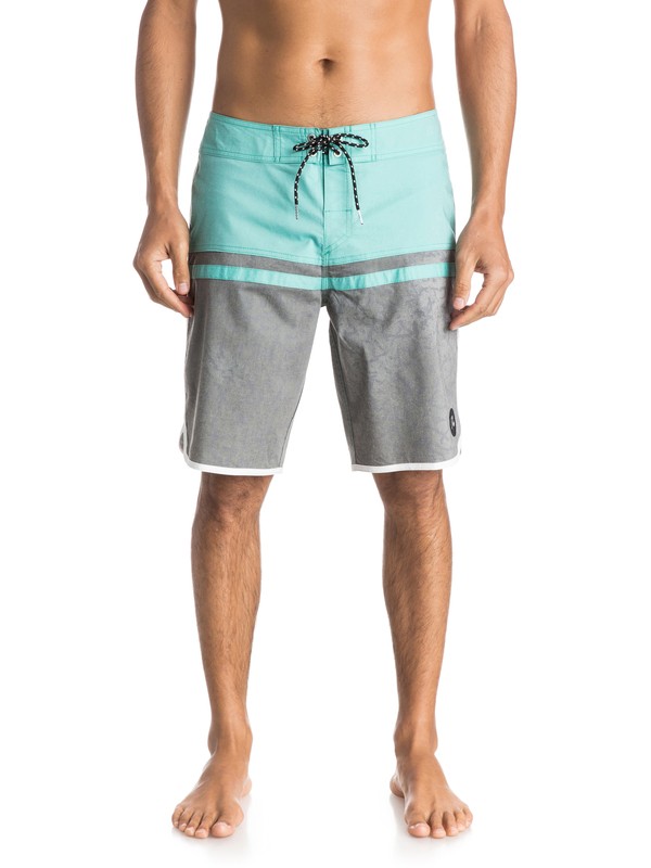 quiksilver, Stomp Paradise Scallop 20" Boardshorts, STOMP PARADISE CASTLEROCK (kpv6) 0 Stomp Paradise Scallop 20" Boardshorts EQYBS03386 Quiksilver