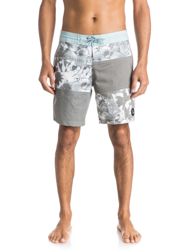 quiksilver, Never Work 18" Boardshorts, NEVER WORK WHITE (wbb6) 0 Never Work 18" Boardshorts EQYBS03387 Quiksilver