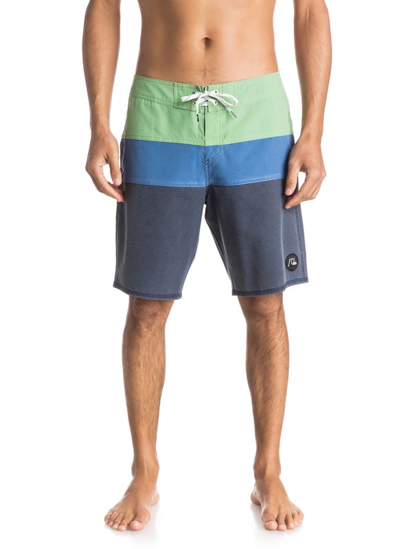 quiksilver, The Panel Vee 19" Boardshorts, NAVY BLAZER (byj0) 0 The Panel Vee 19" Boardshorts EQYBS03389 Quiksilver