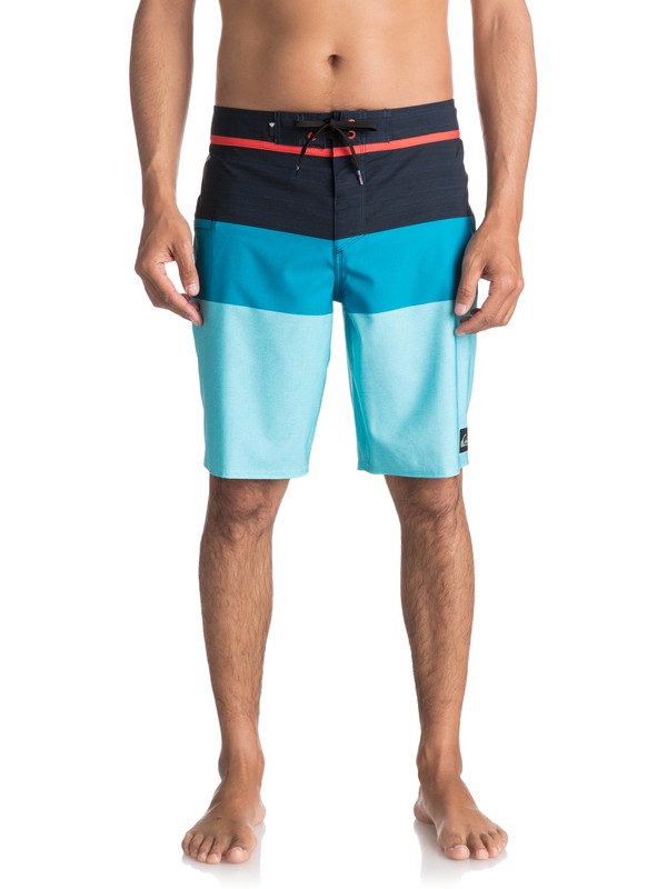 quiksilver, Everyday Blocked Vee 20" Boardshorts, ATOMIC BLUE (bmm6) 0 Everyday Blocked Vee 20" Boardshorts Blue EQYBS03573 Quiksilver