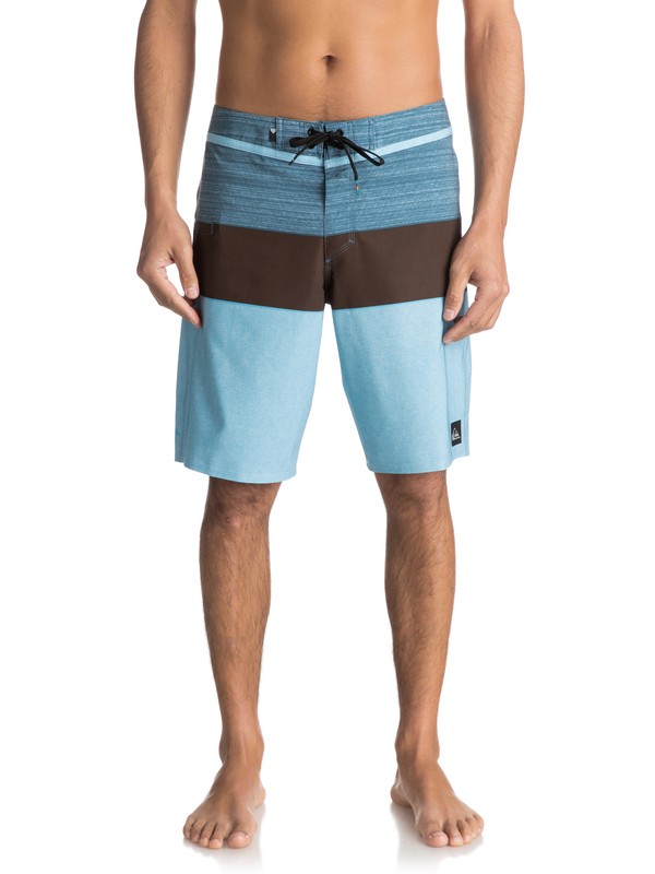 quiksilver, Everyday Blocked Vee 20" Boardshorts, INDIAN TEAL (bqk6) 0 Everyday Blocked Vee 20" Boardshorts EQYBS03573 Quiksilver