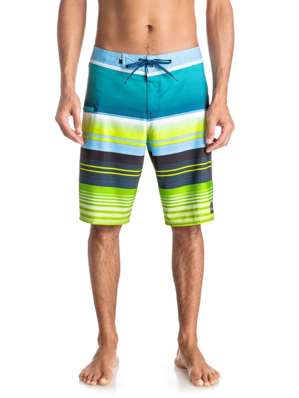 quiksilver, Everyday Stripe Vee 21" Boardshorts, MOROCCAN BLUE (bsg6) 0 Everyday Stripe Vee 21" Boardshorts EQYBS03575 Quiksilver