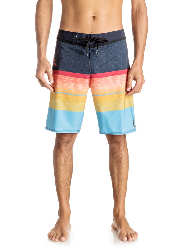 quiksilver, Boardshorts de 20" Slab Logo Vee, NAVY BLAZER (byj6) 0 Boardshorts de 20" Slab Logo Vee EQYBS03585 Quiksilver
