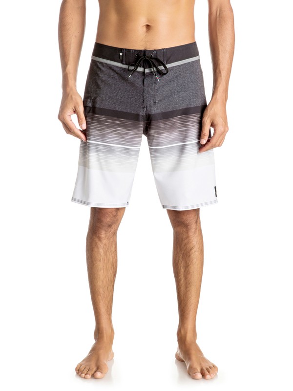 quiksilver, Slab Logo Vee 20" - Boardshort, BLACK (kvj6) 0 Slab Logo Vee 20" - Boardshort Black EQYBS03585 Quiksilver