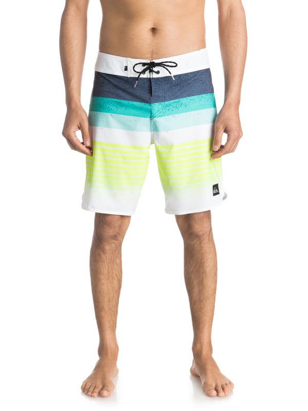 quiksilver, Caliber Scallop 19" Boardshorts, WHITE (wbb6) 0 Caliber Scallop 19" Boardshorts EQYBS03605 Quiksilver