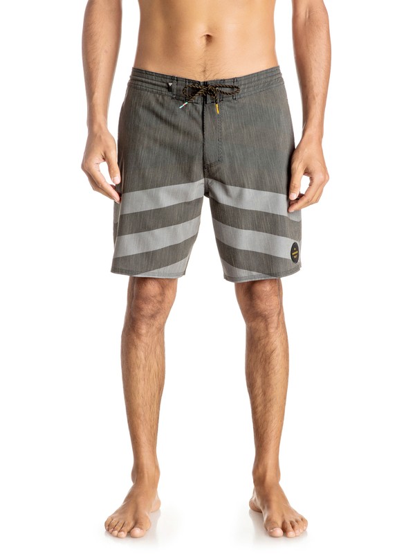 quiksilver, Crypt Brigg 18" - Short de plage, BLACK (kvj6) 0 Crypt Brigg 18" - Short de plage Noir EQYBS03628 Quiksilver