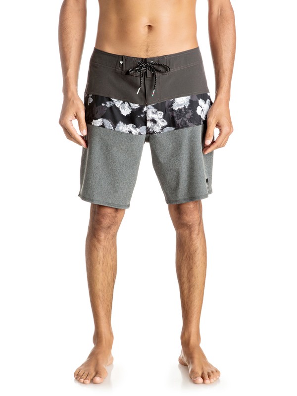 quiksilver, Panel Blocked Vee 19" - Boardshorts, TARMAC (kta6) 0 Panel Blocked Vee 19" - Boardshorts Schwarz EQYBS03632 Quiksilver