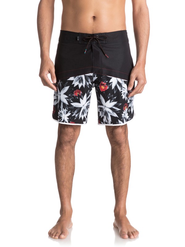 quiksilver, Crypt Scallop 18" - Boardshort, BLACK (kvj6) 0 Crypt Scallop 18" - Boardshort Noir EQYBS03743 Quiksilver
