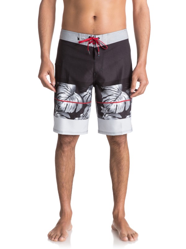 quiksilver, Slab Vee 20" - Board Shorts para Hombre, BLACK (kvj6) 0 Slab Vee 20" - Board Shorts para Hombre Negro EQYBS03758 Quiksilver