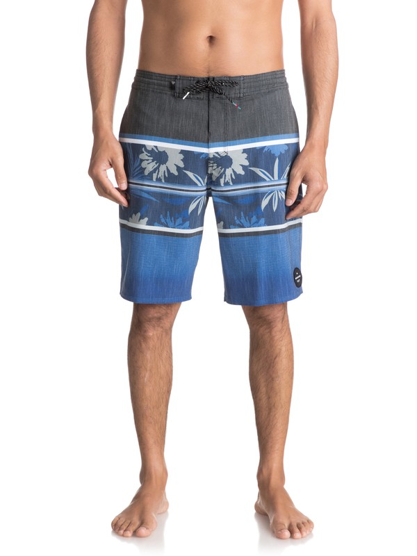 quiksilver, SWELL VISION PRINT BEACHSHORT, BLACK (kvj6) 0 SWELL VISION PRINT BEACHSHORT EQYBS03774 Quiksilver